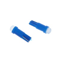 Светодиод 12V1,2W в панель приборов СИНИЙ Т5  керамика