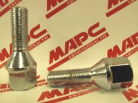 Болт М12 х1,25 х30 колеса хром (литье) (19 ключ)