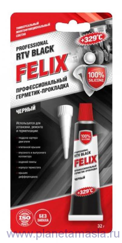 Герметик прокладка FELIX 32г черный