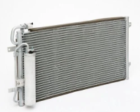 Радиатор кондиционера конденсатор 2190/2192/2194 HALLA стар.обр. выпуск до 2015