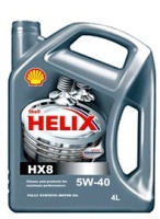 Масло Shell HELIX HX8 5W40 синт. 4л М+
